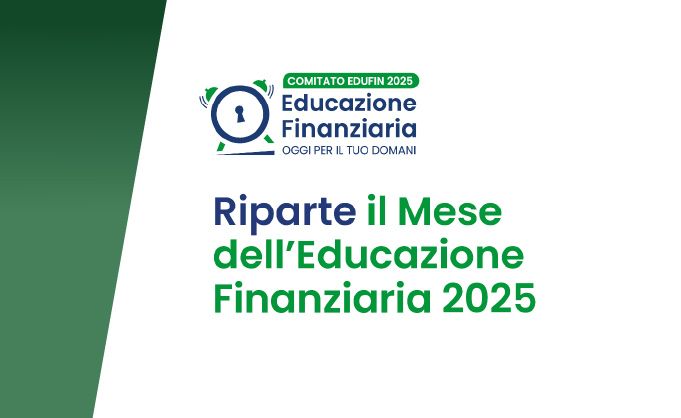 Grafica per Edufin 2025 il mese dell'Educazione Finanziaria